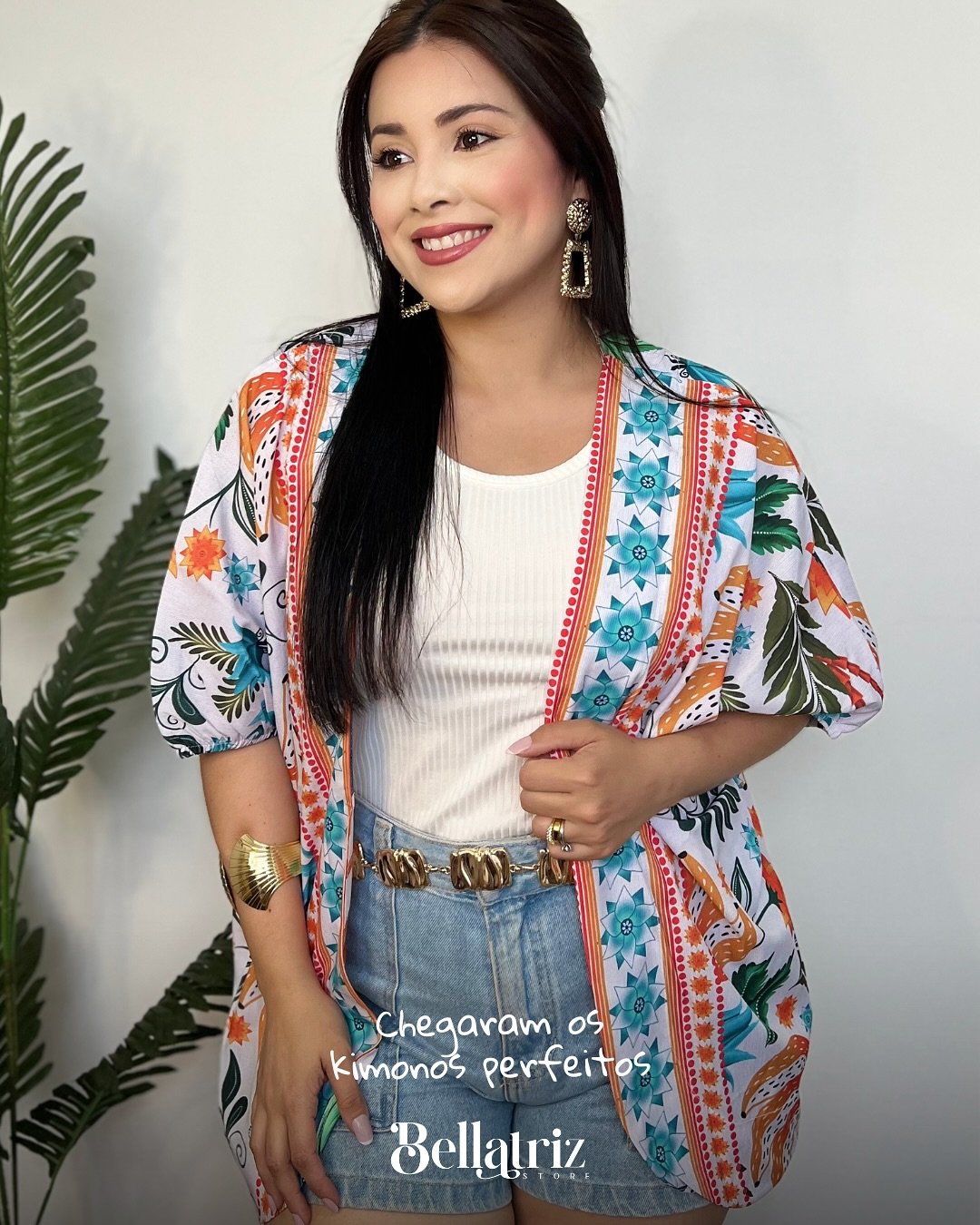 Kimono floral